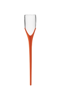 Taça Beach Boccati Espumante 210ml (haste laranja)