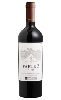 Vinho Almaúnica Parte 2 Merlot DO Vale dos Vinhedos 750ml