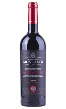 Vinho Barone Montalto Passivento Nero d'Avola Terre Siciliane IGT 750ml