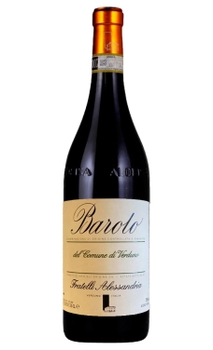 Vinho Fratelli Alessandria Barolo del Comune di Verduno 2017 750ml