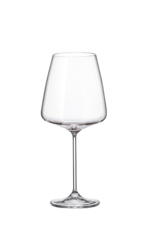 Taça para Vinho Bohemia Royal Crystal Sora Titânio 650ml