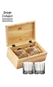 Kit Riedel Tumbler Rocks Glass 283ml em Caixa de Madeira
