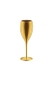 Taça para Espumante Boccati 160ml (dourado marmorizado)