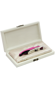 Saca-Rolha dois estágios Pulltex ClickCut especial (rosa)