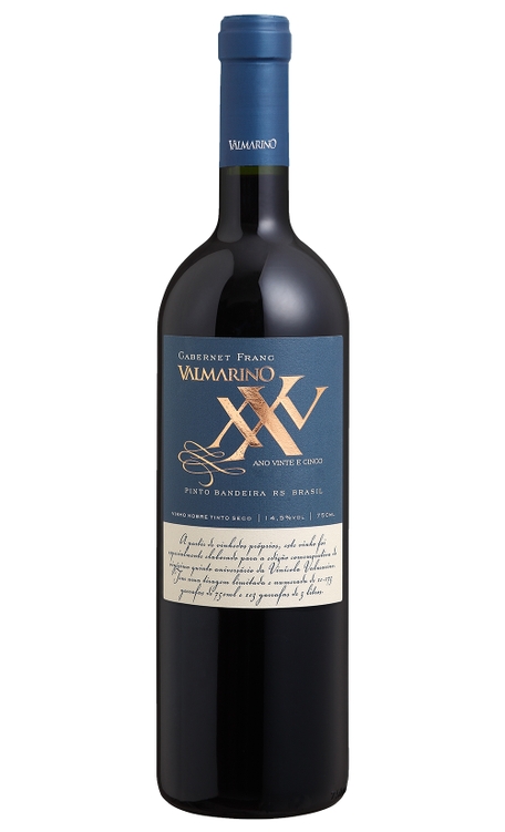 Vinho Valmarino Cabernet Franc Ano XXV 2020 750ml