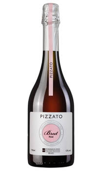 Espumante Pizzato Brut Rosé Tradicional Vale dos Vinhedos DO 750ml