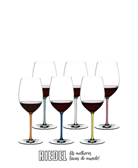 Conjunto 6 Taças Riedel Fatto a Mano Cabernet | Merlot