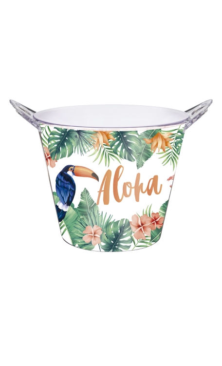 Balde Boccati Beer Duplo para 4 garrafas (Aloha)