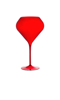 Taça Boccati King 770ml (vermelha translúcida)