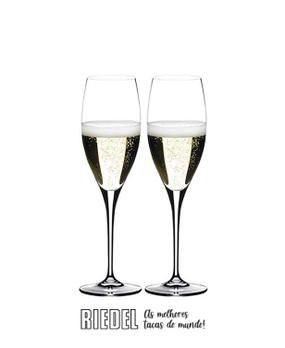 Conjunto 2 Taças Riedel Heart to Heart Champagne