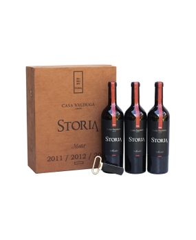 Combo Vertical Casa Valduga Storia 2011 | 2012 | 2015 (3 garrafas)