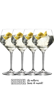 Conjunto 4 Taças Riedel Bar Gin 