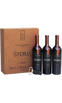 Combo Vertical Casa Valduga Storia 2011 | 2012 | 2015 (3 garrafas)