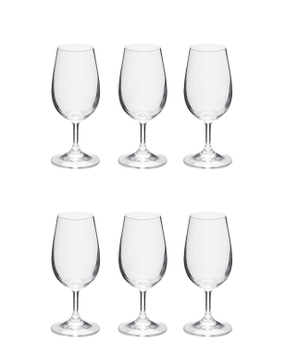 Conjunto 6 Taças de Cristal Titânio Bohemia para Degustação 210ml