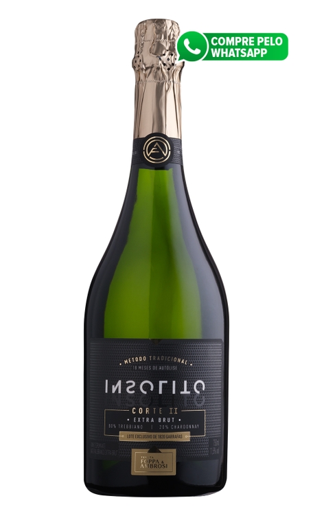 Espumante Foppa & Ambrosi Insólito Corte II Extra Brut 750ml