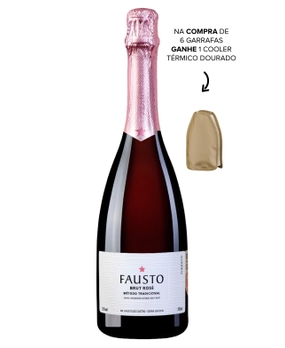Espumante Pizzato Fausto Brut Rosé Tradicional 750ml