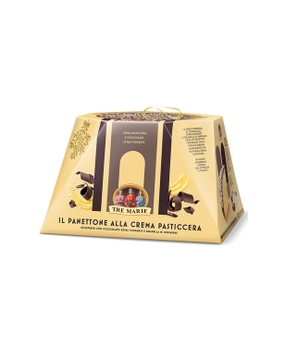 Panetone Tre Marie Crema Pasticcera e Cioccolato 850g