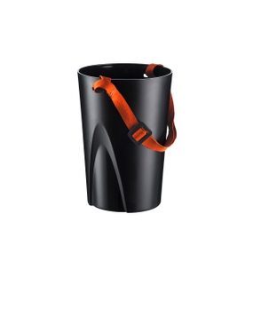 Champanheira Boccati Longa Texturizada com Alça para 1 garrafa (preta)