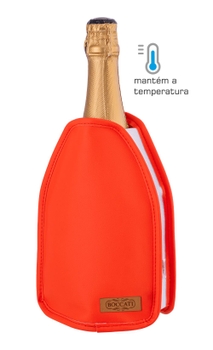 Cooler Térmico Boccati para vinhos e espumantes (laranja)