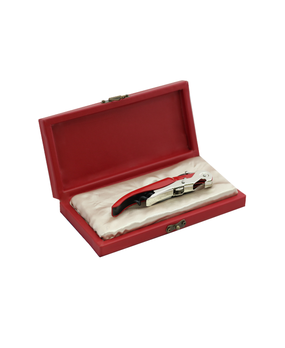 Saca-Rolha dois estágios Pulltex ClickCut especial (vermelho)