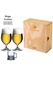 Kit Riedel Bar Beer em Caixa de Madeira