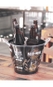 Balde Boccati Beer Duplo para 4 garrafas (preto)
