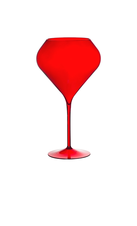 Taça Boccati King 770ml (vermelha translúcida)