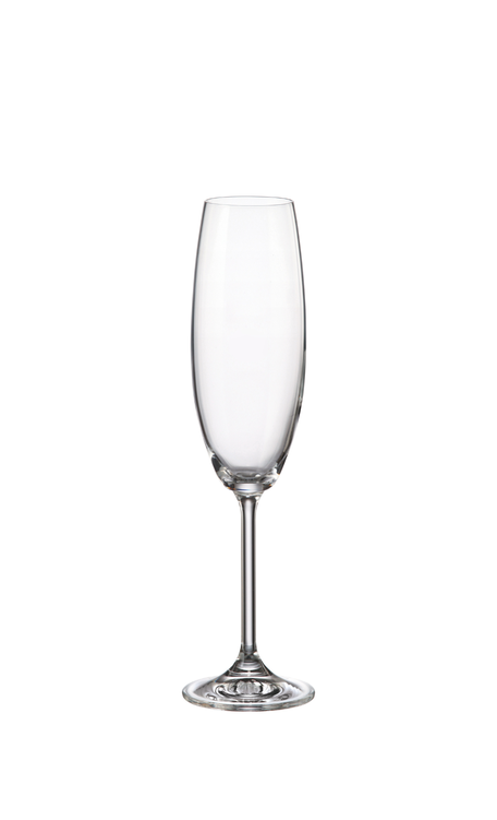 Taça para Espumante Bohemia Royal Crystal Gastro Titânio 230ml