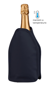 Cooler Térmico Boccati para vinhos e espumantes (azul marinho)