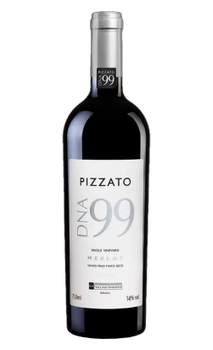 Vinho Pizzato Dna 99 Single Vineyard Merlot 2021 750ml