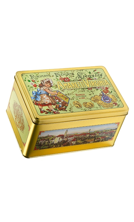 Biscoito Amaretti Virginia Amendoas Lata 220g