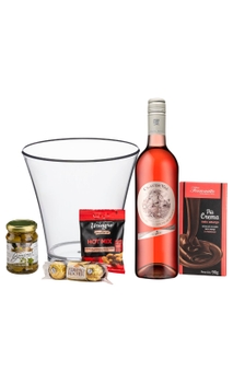 Champanheira com Vinho Claude Val Rosé