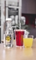 Copo Boccati Duplo 670ml com tampa e canudo (rosa neon)