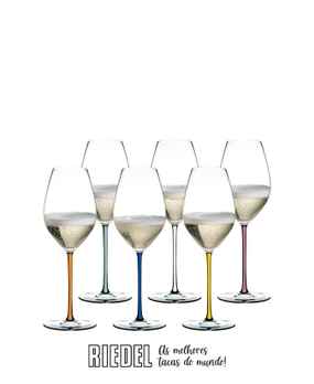 Conjunto 6 Taças Riedel Fatto a Mano Champagne