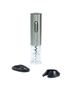 Saca-Rolha Elétrico com carregador USB