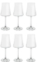Conjunto 6 Taças de Cristal Ecológico Bohemia Xtra para Vinho Branco 360ml