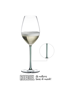 Taça Riedel Fatto a Mano Cabernet | Merlot (haste verde menta)