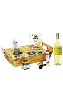 Bandeja Boccati com Vinho Corbelli Pinot Grigio