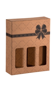 Caixa Presente Boccati para 3 Garrafas 