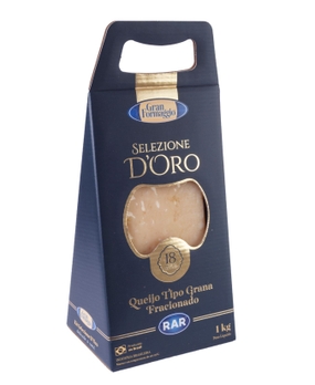Queijo Gran Formaggio RAR Selezione D'Oro em Embalagem Especial 1kg