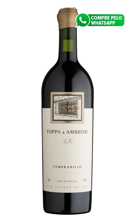 Vinho Foppa & Ambrosi Vista dos Plátanos Tempranillo 750ml