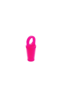 Tampa para Vinho em Silicone Rolha (rosa pink)