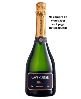 Espumante Cave Geisse Brut 750ml