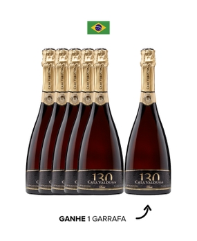 Combo Pague 5 Leve 6 Casa Valduga Brut 130 anos
