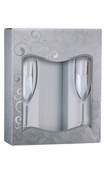 Caixa Boccati com Duas Taças de Espumante 