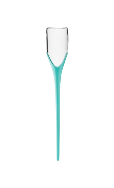 Taça Beach Boccati Espumante 210ml (haste verde bebê)