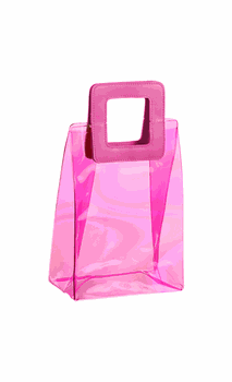 Ice Bag Boccati para 2 garrafas (rosa translúcida)