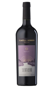 Vinho Família Bebber Sentiero Reserva Merlot 750ml