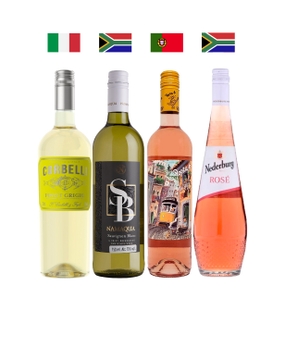 Combo Brancos e Rosés (4 garrafas)