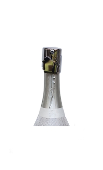 Tampa para espumante WAF em metal (prata)